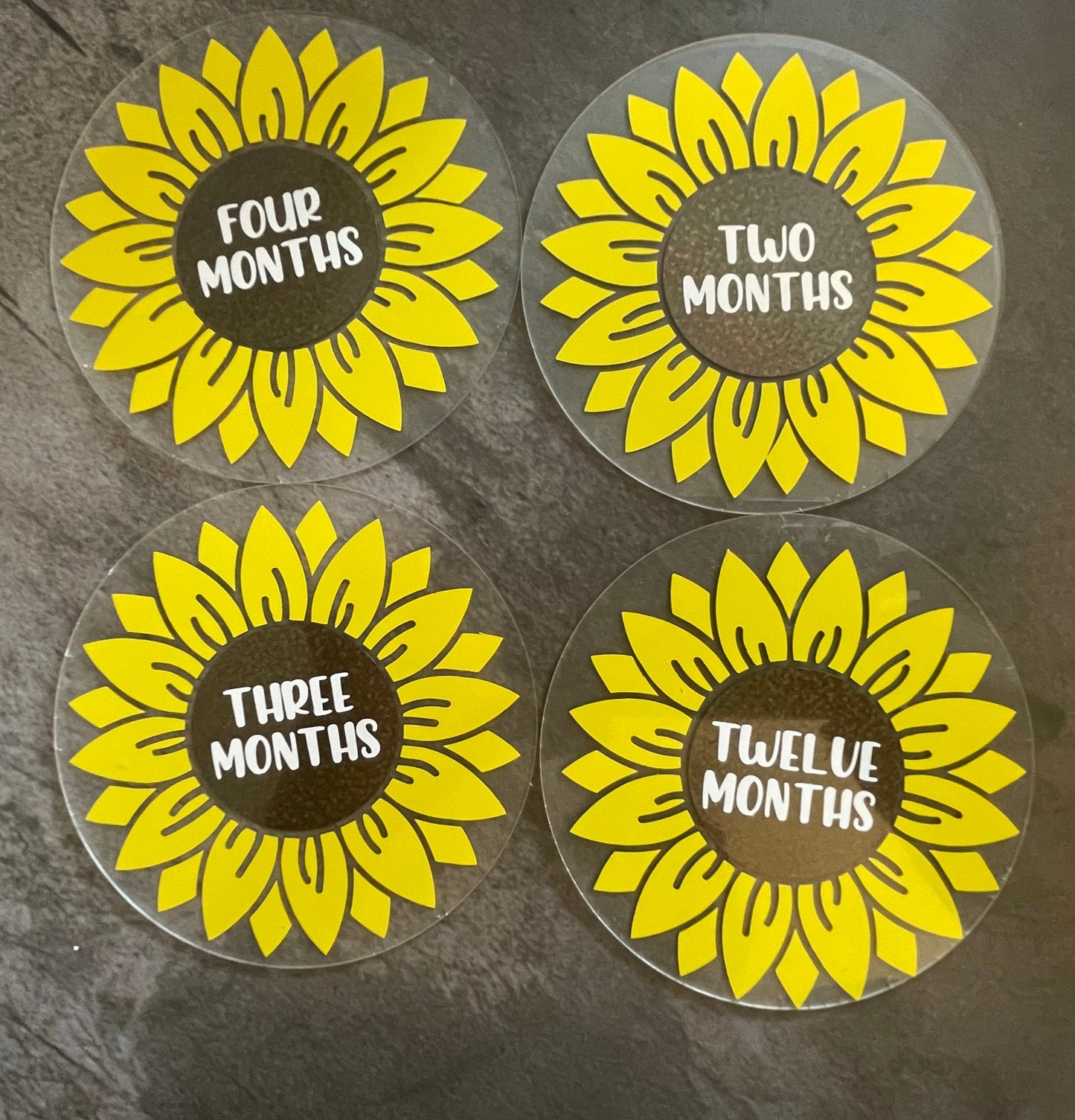 Acrylic Baby Milestone Disks