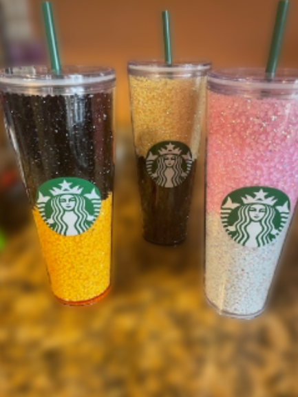 HQ Rhinestones Starbucks sale Venti Tumbler