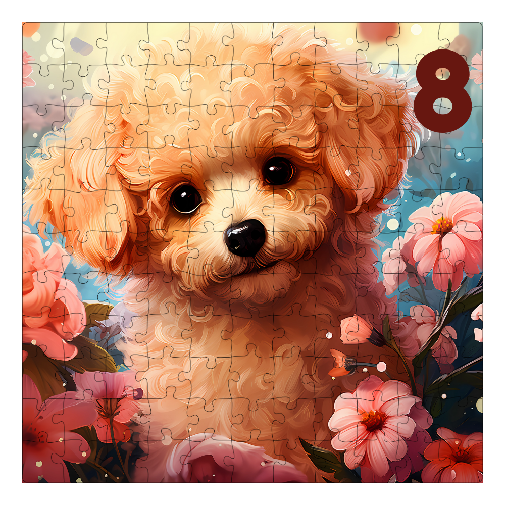 Multi piece jigsaw puzzles