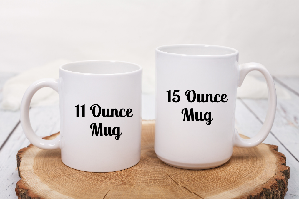 Personalized mugs with sayings and photos