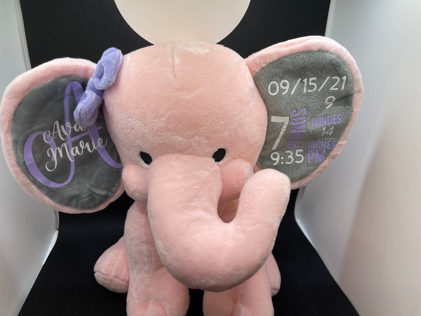 Birth Announcement Elephant