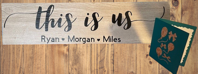 Personalized Ceramic Wood Signs