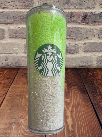 Rhinestone filled 24 ounce Starbucks cup