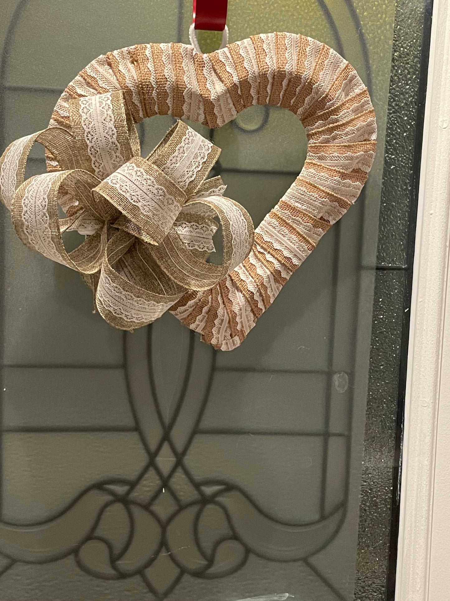 Valentine Heart Wreath