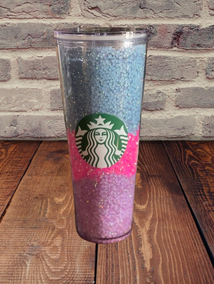 Rhinestone filled 24 ounce Starbucks cup